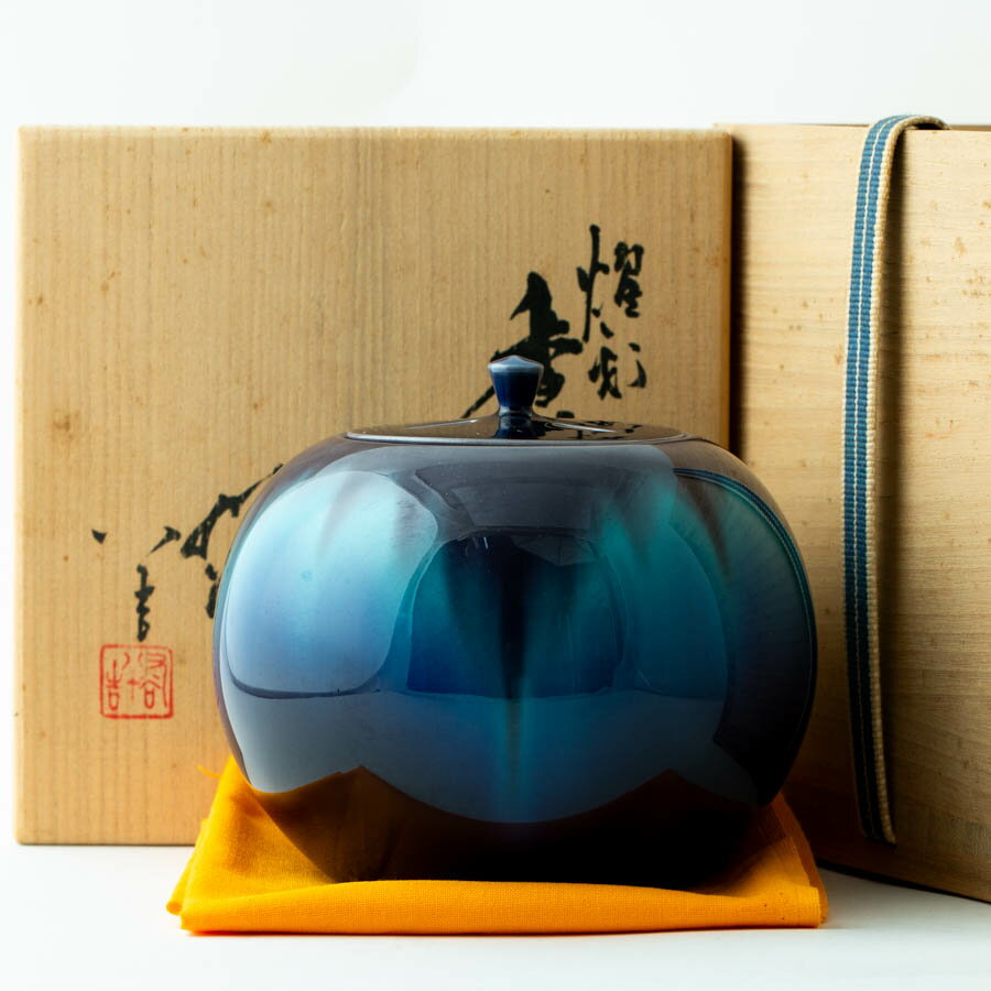 未使用 リキュールグラス 【人間国宝】徳田八十吉 お猪口 酒器 2個