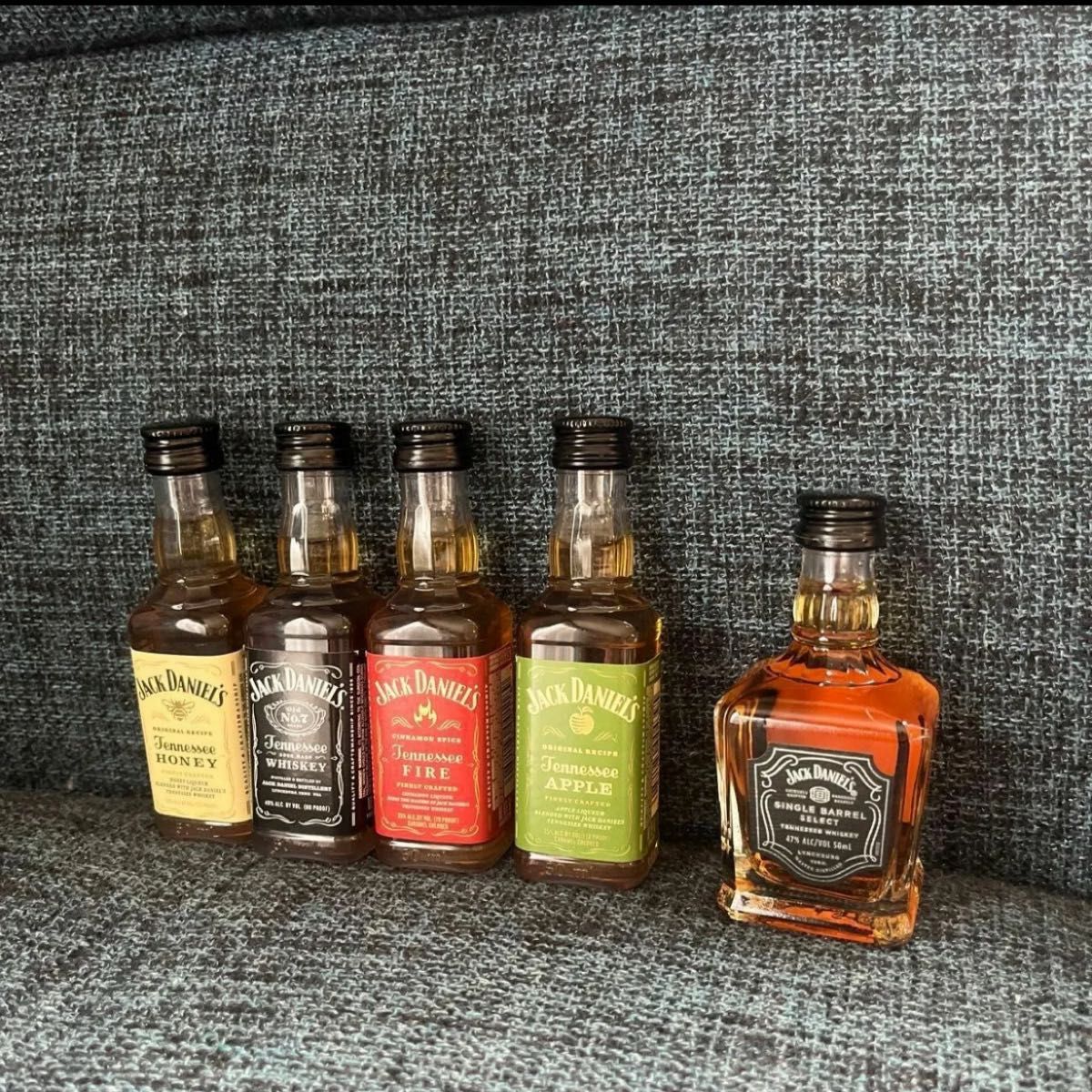 ジャックダニエル 人気シリーズ 5種類 ミニボトル ウイスキー お酒