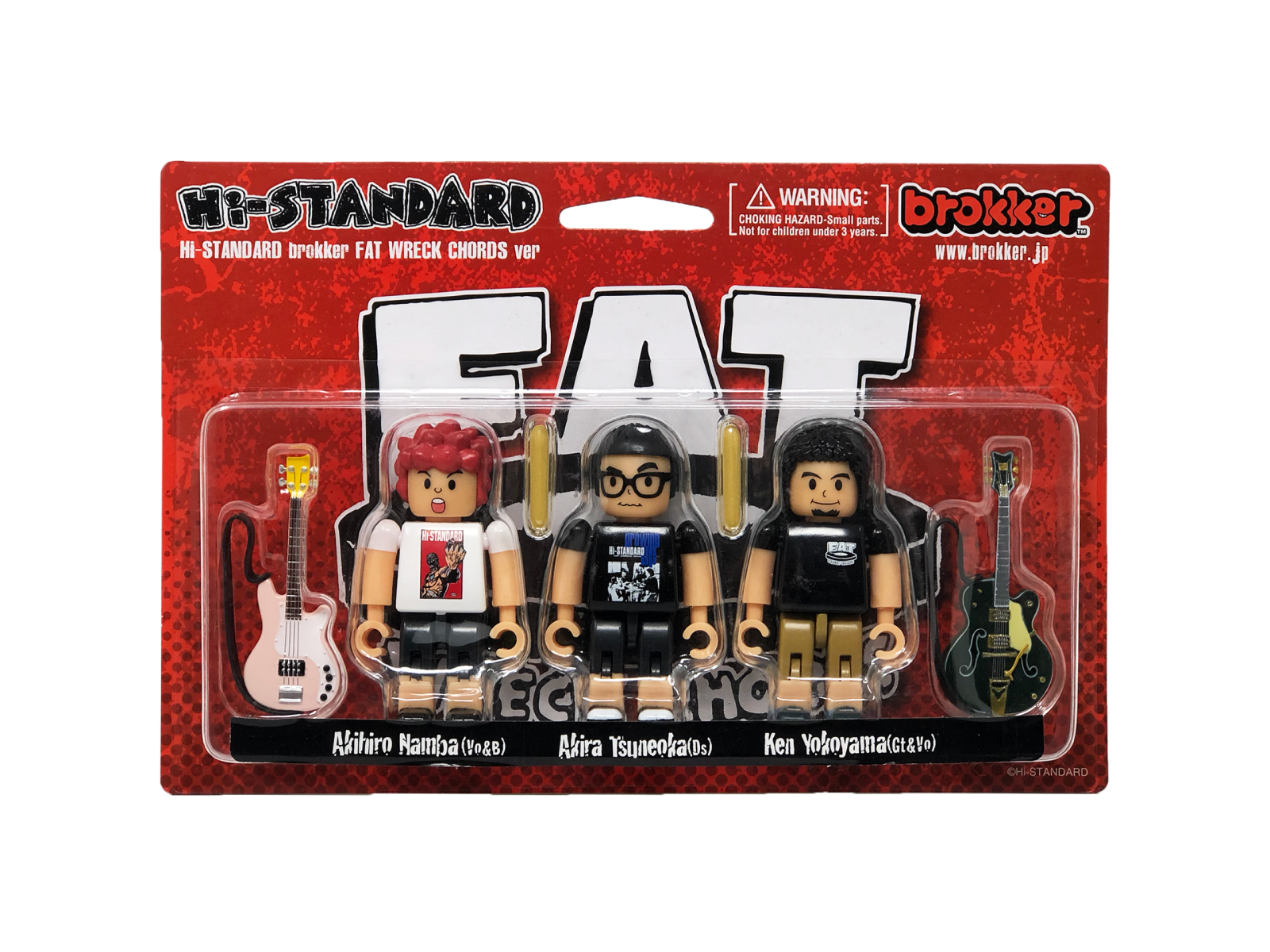 ハイスタ フィギュア Hi-STANDARD ハイスタ brokker フィギュアセット