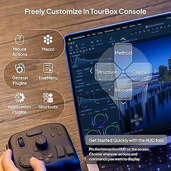 Amazon.com: TourBox Elite - Bluetooth Video Editing Controller