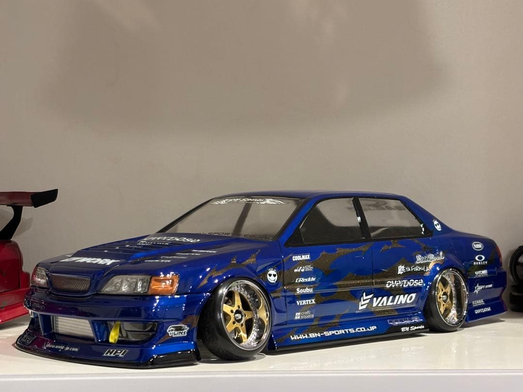 ラジコンボディ パンドラRC BNスポーツ トヨタ クレスタ 塗装済未走行 ラジコンボディ パンドラRC BNスポーツ トヨタ クレスタ 塗装済未走行