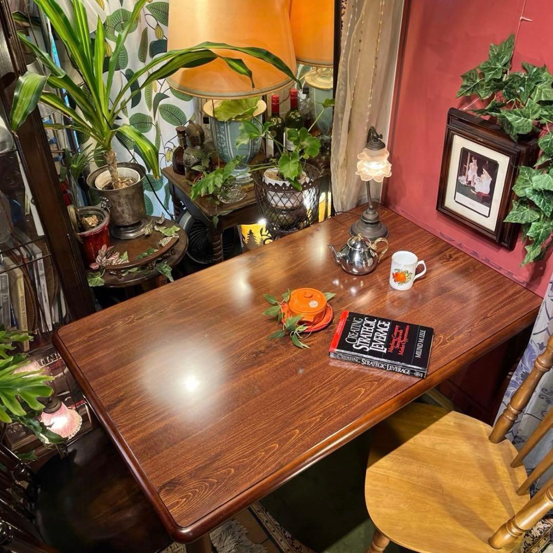 ヴィンテージ コロニアル ST メラミントップコンパクトダイニングテーブル ヴィンテージ コロニアル ST メラミントップコンパクトダイニング