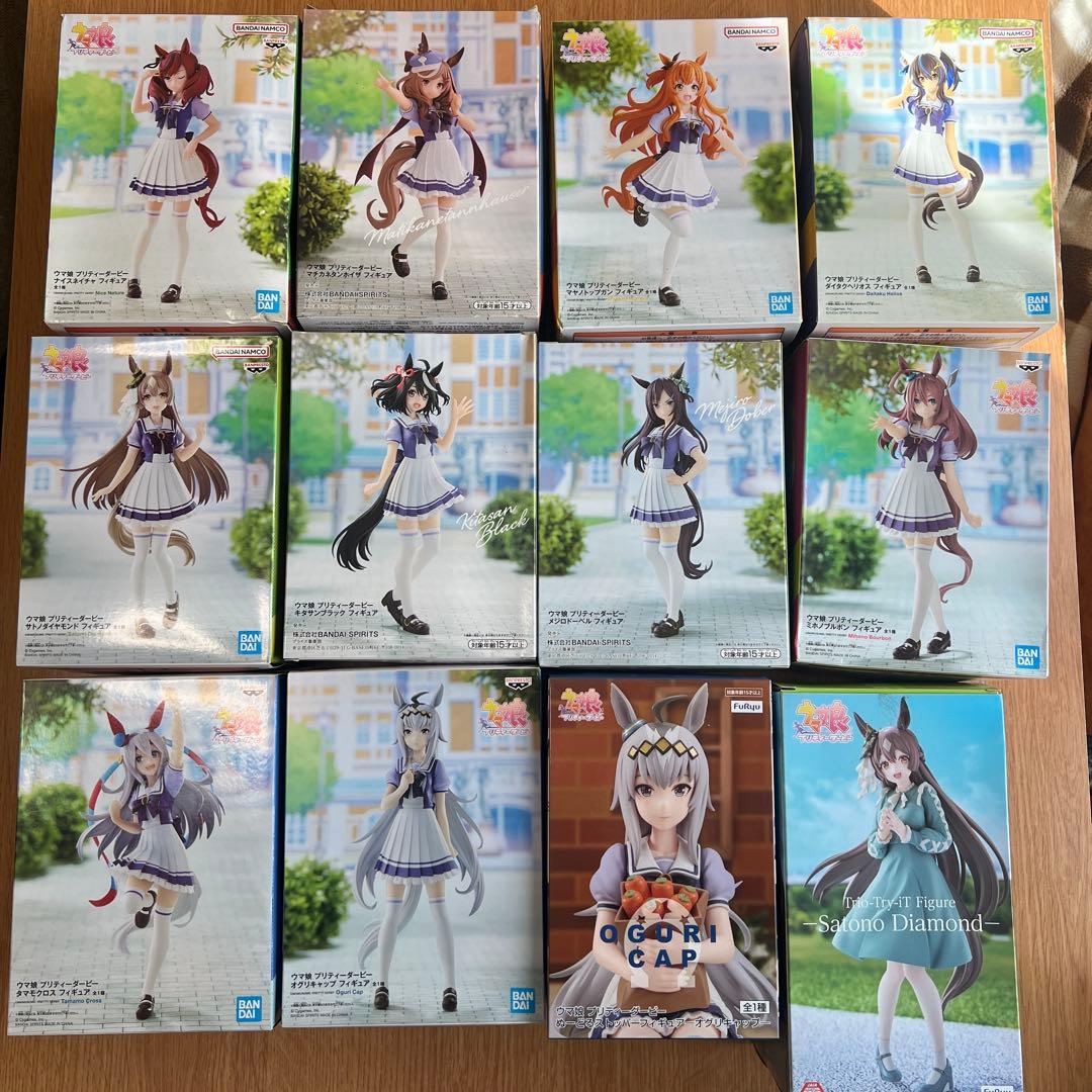 ウマ娘 プリティーダービー フィギュア12体セット ウマ娘 BoC'z フィギュア 4種×3 全12体 ウマ娘 BoC'z