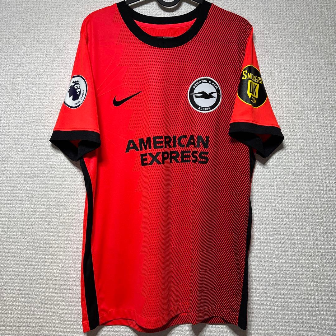 三笘薫 アウェイアウェイ】三笘薫 アウェイユニフォームM (ブライトン