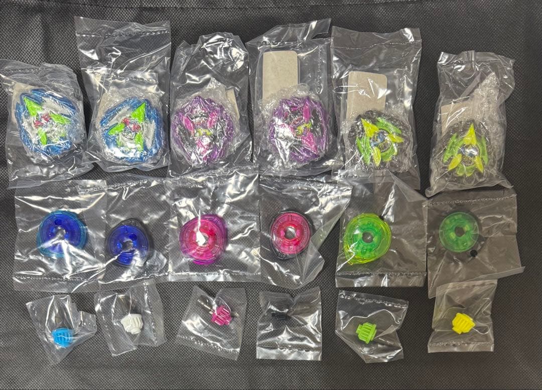 ベイブレードX カラーチョイスブースター ドランバスター1-60A 18種セット ベイブレードX カラーチョイスブースター ドランバスター1-60A 18種