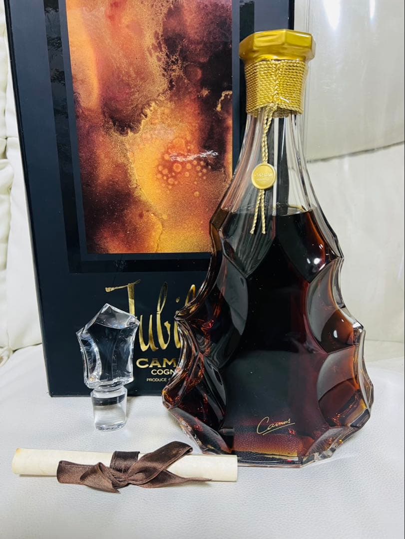 カミュ ジュビリー バカラ クリスタル　替栓・冊子・化粧箱・プラケース付！未開封 CAMUS Jubilee カミュ ジュビリー バカラ クリスタルボトル 替栓・化粧