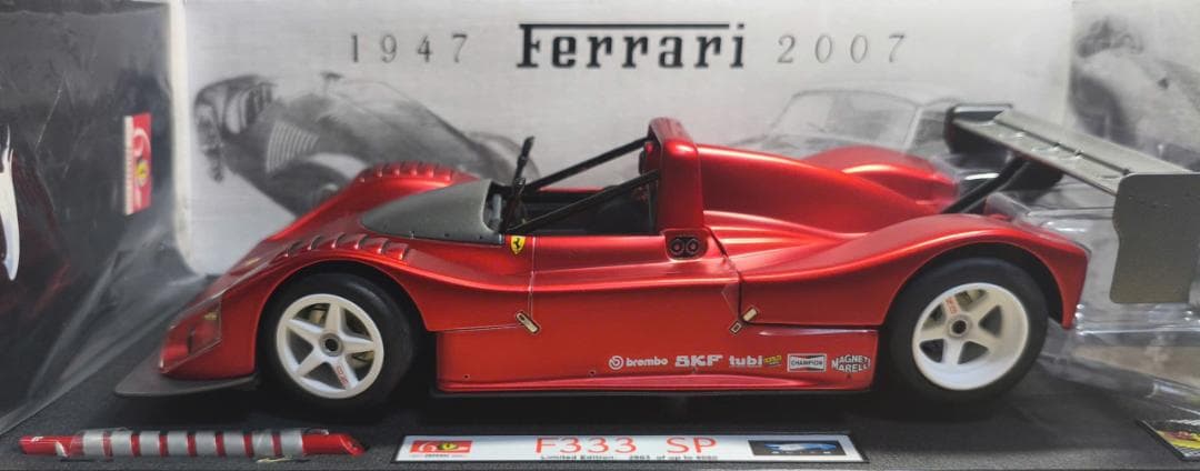 【新品未使用】Ferrari F333 SP 1/18 フェラーリ 限定品 FERRARI 333 SP 1:18