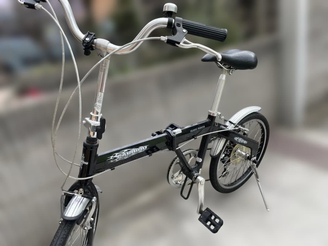 【引き取り可、名古屋】折り畳み自転車　サカモトテクノ 20インチ カリブーライト カリブーライト 6S サカモトテクノ(SAKAMOTO TECHNO) 折りたたみ自転車