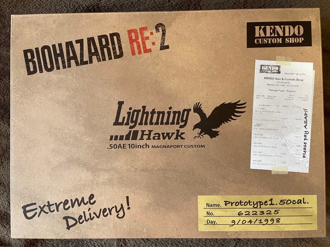 【新品】東京マルイ　ライトニングホーク.50AE 限定品　デザートイーグル LIMITED EDITION vol.17 | 東京マルイ×カプコン コラボレーション